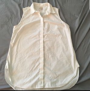 J.Crew sleeveless button up